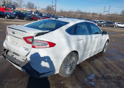 2013 Ford Fusion Titanium from USA, damaged, VIN 3FA6P0D92DR266419